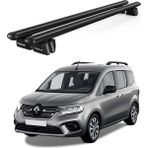 Today Auto Pençe Renault Kangoo (2007-2021) Uyumlu Siyah Ara Atkı Port Bagaj Tavan Barı - Renault Kangoo uyumlu
