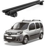 Today Auto Pençe Renault Kangoo 5d (2007-2021) Uyumlu Siyah Ara Atkı Port Bagaj Tavan Barı - Renault Kangoo uyumlu