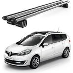 Today Auto Pençe Renault Scenic 7 Posti (2013-2016) Uyumlu Gri Ara Atkı Port Bagaj Tavan Barı