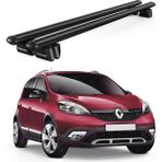 Today Auto Pençe Renault Scenic X-Mod 5 Posti (2013-2016) Uyumlu Siyah Ara Atkı Port Bagaj Tavan Barı - Renault Scenic X-Mod uyumlu