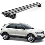 Today Auto Pençe Saab 9_4X (2011-2012) Uyumlu Gri Ara Atkı Port Bagaj Tavan Barı