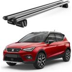 Today Auto Pençe Seat Arona (2017 ve Sonrası) Uyumlu Gri Ara Atkı Port Bagaj Tavan Barı - Seat Arona uyumlu