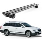Today Auto Pençe Skoda Superb Alldrive Mkıı (2012-2015) Uyumlu Gri Ara Atkı Port Bagaj Tavan Barı