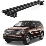 Today Auto Pençe Ssangyong Rexton Y290 (2012-2017) Uyumlu Siyah Ara Atkı Port Bagaj Tavan Barı - Ssangyong Rexton uyumlu