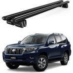 Today Auto Pençe Toyota Land Cruiser Ara Atkı (2008-2021) Uyumlu Siyah Ara Atkı Port Bagaj Tavan Barı