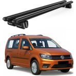 Today Auto Pençe Volkswagen Caddy Maxi Life 5d (2007-2015) Uyumlu Siyah Ara Atkı Port Bagaj Tavan Barı