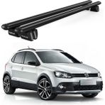 Today Auto Pençe Volkswagen Polo Cross (2010 ve Sonrası) Uyumlu Siyah Ara Atkı Port Bagaj Tavan Barı
