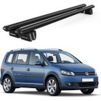 Today Auto Pençe Volkswagen Touran CROSS(2006 ve Sonrası) Uyumlu Siyah Ara Atkı Port Bagaj Tavan Barı - Volkswagen Touran uyumlu