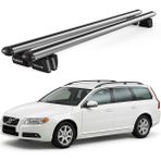 Today Auto Pençe Volvo V70 Ara Atkı (2007-2016)UYUMLU Gri Ara Atkı Port Bagaj Tavan Barı - Gri tavan barı seti
