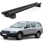 Today Auto Pençe Volvo XC70 Ara Atkı (1998-2007) Uyumlu Siyah Ara Atkı Port Bagaj Tavan Barı