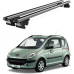 Today Auto Peugeot 1007 (2005-2010) Uyumlu Gri Ara Atkı Port Bagaj Tavan Barı - Gri tavan barı