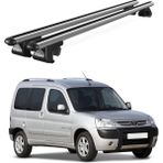 Today Auto Peugeot Partner (1996-2007) Uyumlu Gri Ara Atkı Port Bagaj Tavan Barı - Gri alüminyum tavan barı