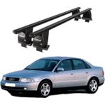 Today Auto Royal Audi A4 (2000 - 2004) Uyumlu Siyah Kilitli Ara Atkı Port Bagaj Tavan Barı - Kilitli tavan barı