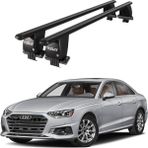 Today Auto Royal Audi A4 (2019 ve Sonrası) Uyumlu Siyah Kilitli Ara Atkı Port Bagaj Tavan Barı - Kilitli tavan barı