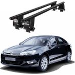 Today Auto Royal Citroen C5 (2000-2007) Uyumlu Siyah Kilitli Ara Atkı Port Bagaj Tavan Barı - Kilitli tavan barı
