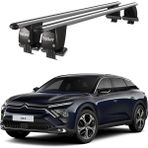 Today Auto Royal Citroen C5 (2021 ve Sonrası) Uyumlu Gri Kilitli Ara Atkı Port Bagaj Tavan Barı - Kilitli tavan barı