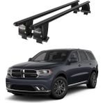 Today Auto Royal Dodge Durango Iıı (2011 ve Sonrası) Uyumlu Siyah Kilitli Ara Atkı Port Bagaj Tavan Barı - Kilitli tavan barı