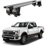 Today Auto Royal Ford F250 (2015-2020) Uyumlu Gri Kilitli Ara Atkı Port Bagaj Tavan Barı - Kilitli tavan barı