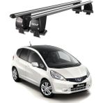 Today Auto Royal Honda Jazz / Fit (2007-2014) Uyumlu Gri Kilitli Ara Atkı Port Bagaj Tavan Barı - Kilitli tavan barı