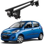 Today Auto Royal Hyundai I10 (2007-2013) Uyumlu Siyah Kilitli Ara Atkı Port Bagaj Tavan Barı - Kilitli tavan barı