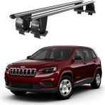 Today Auto Royal Jeep Cherokee (2014 ve Sonrası) Uyumlu Gri Kilitli Ara Atkı Port Bagaj Tavan Barı - Kilitli tavan barı