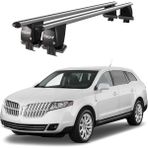 Today Auto Royal Lincoln Mk-T (2010 ve Sonrası) Uyumlu Gri Ara Atkı Port Bagaj Tavan Barı