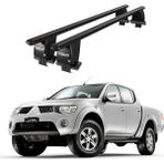 Today Auto Royal Mitsubishi L200 (2006-2015) Uyumlu Siyah Kilitli Ara Atkı Port Bagaj Tavan Barı - Kilitli tavan barı