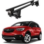 Today Auto Royal Opel Crossland x (2017-2020) Uyumlu Siyah Kilitli Ara Atkı Port Bagaj Tavan Barı - Kilitli tavan barı