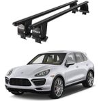 Today Auto Royal Porsche Cayenne (2011-2017) Uyumlu Siyah Ara Atkı Port Bagaj Tavan Barı