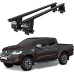 Today Auto Royal Renault Alaskan (2016 ve Sonrası) Uyumlu Siyah Ara Atkı Port Bagaj Tavan Barı