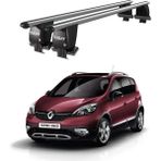 Today Auto Royal Renault Scenic x Mod (2009 - 2013) Uyumlu Gri Kilitli Ara Atkı Port Bagaj Tavan Barı - Kilitli tavan barı