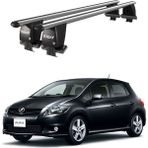 Today Auto Royal Subaru Trezia (2011 ve Sonrası) Uyumlu Gri Kilitli Ara Atkı Port Bagaj Tavan Barı