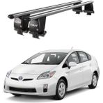 Today Auto Royal Toyota Prius Iıı (2009-2015) Uyumlu Gri Kilitli Ara Atkı Port Bagaj Tavan Barı - Kilitli tavan barı