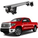 Today Auto Royal Toyota Tundra (2014 ve Sonrası) Uyumlu Gri Kilitli Ara Atkı Port Bagaj Tavan Barı - Gri kilitli tavan barı