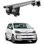 Today Auto Royal Volkswagen E Up (2014 ve Sonrası) Uyumlu Gri Kilitli Ara Atkı Port Bagaj Tavan Barı - Kilitli tavan barı