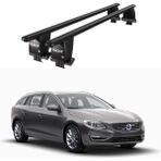 Today Auto Royal Volvo V60 (2010-2011) Uyumlu Siyah Kilitli Ara Atkı Port Bagaj Tavan Barı - Kilitli tavan barı