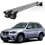 Today Auto Trio-I Bmw X5 (E53) (2000-2003) Uyumlu Kilitli Ara Atkı 135CM Port Bagaj Tavan Barı - Gri