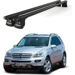 Today Auto Trio-I Mercedes-Benz M (W164)(2005-2011) Uyumlu Siyah Kilitli Ara Atkı 135CM Port Bagaj Tavan Barı