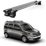 Today Auto Trio-I Renault Kangoo (2008 ve Sonrası) Uyumlu Kilitli Ara Atkı 120CM Port Bagaj Tavan Barı - Gri