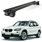 Today Auto Trio-Iı Bmw X1 (E84)(2010-2015) Uyumlu Siyah Kilitli Ara Atkı 120CM Port Bagaj Tavan Barı - Kilitli tavan barı