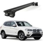 Today Auto Trio-Iı Bmw X3 (2010-2017) Uyumlu Siyah Kilitli Ara Atkı 135CM Port Bagaj Tavan Barı