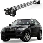Today Auto Trio-Iı Bmw X5 (2006-2013) Uyumlu Kilitli Ara Atkı 135CM Port Bagaj Tavan Barı - Gri