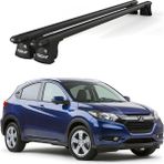 Today Auto Trio-Iı Honda Hr-V (2015 ve Sonrası) Uyumlu Siyah Kilitli Ara Atkı 120CM Port Bagaj Tavan Barı