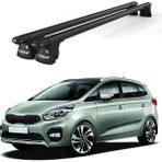 Today Auto Trio-Iı Kia Carens (2013 ve Sonrası) Uyumlu Siyah Kilitli Ara Atkı 120CM Port Bagaj Tavan Barı