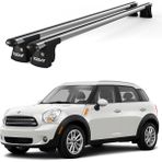 Today Auto Trio-Iı Mını Countryman Crossover (2012 ve Sonrası) Uyumlu Kilitli Ara Atkı 120CM Port Bagaj Tavan Barı - Açık Gri