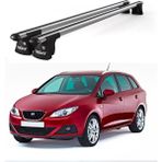 Today Auto Trio-Iı Seat Ibiza Kombi (2008 ve Sonrası) Uyumlu Kilitli Ara Atkı 120CM Port Bagaj Tavan Barı