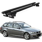 Today Auto Venüs Bmw 3 Series Touring (2006-2011) Uyumlu Siyah Ara Atkı Port Bagaj Tavan Barı - Bmw 3 Series Touring uyumlu