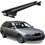 Today Auto Venüs Bmw 5 Series Touring (E39) (1997-2000) Uyumlu Siyah Ara Atkı Port Bagaj Tavan Barı