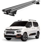 Today Auto Venüs Citroen Berlingo (2019 ve Sonrası) Uyumlu Gri Ara Atkı Port Bagaj Tavan Barı - Citroen Berlingo uyumlu