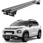 Today Auto Venüs Citroen C3 Aircross Suv (2018 ve Sonrası) Uyumlu Gri Ara Atkı Port Bagaj Tavan Barı - Citroen C3 Aircross uyumlu